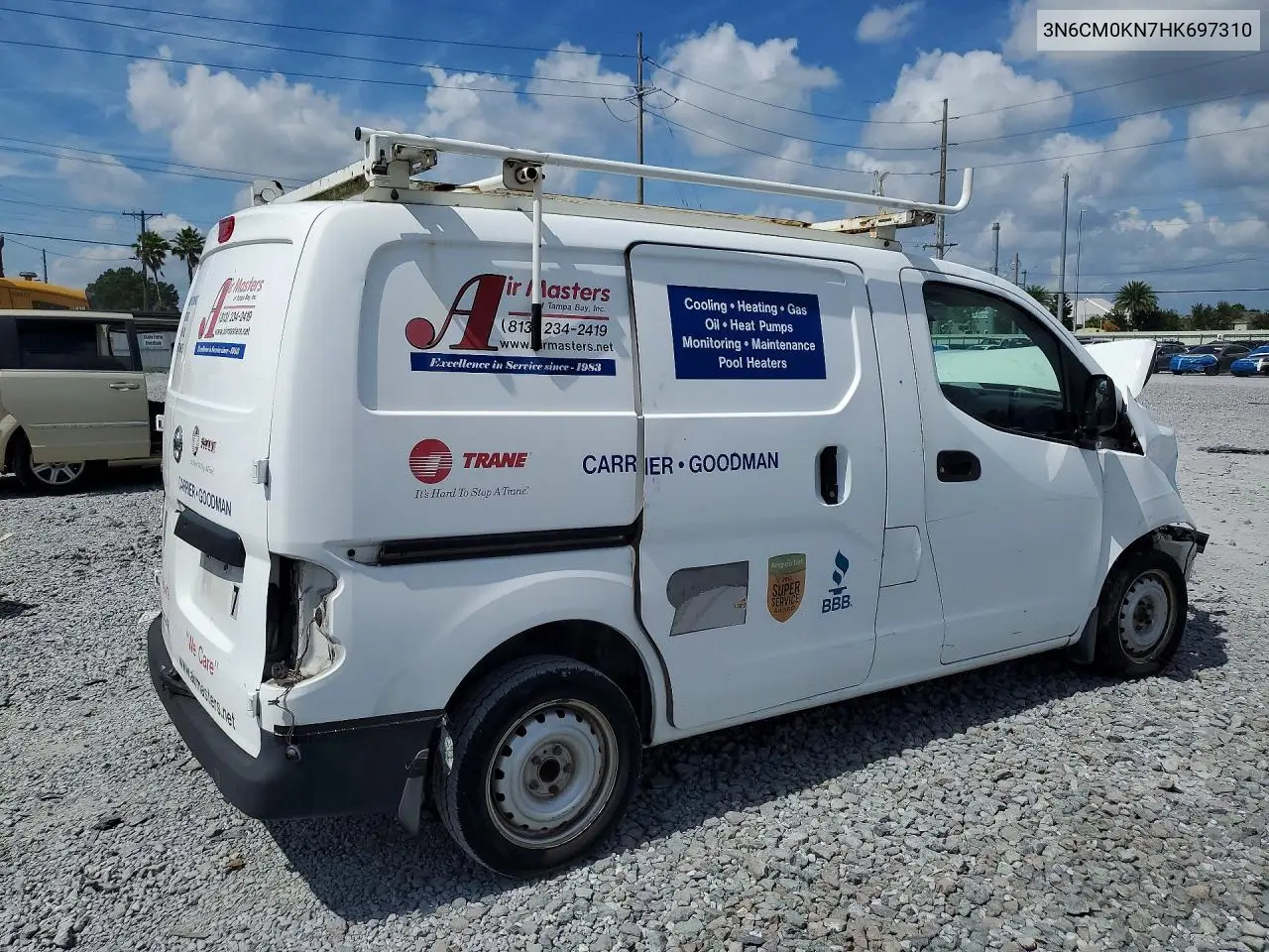 2017 Nissan Nv200 Delivery Van VIN: 3N6CM0KN7HK697310 Lot: 52862806
