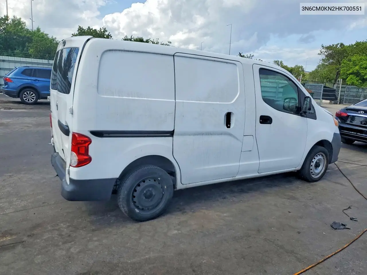 2017 Nissan Nv200 S VIN: 3N6CM0KN2HK700551 Lot: 55164786