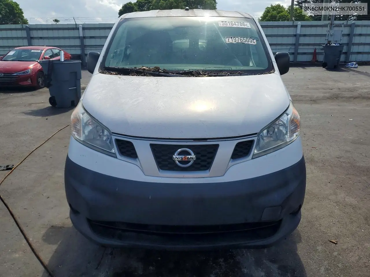 2017 Nissan Nv200 S VIN: 3N6CM0KN2HK700551 Lot: 55164786
