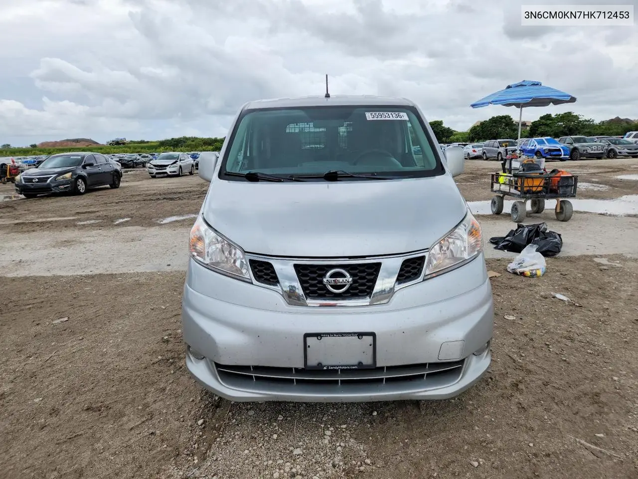 2017 Nissan Nv200 Sv VIN: 3N6CM0KN7HK712453 Lot: 55953136