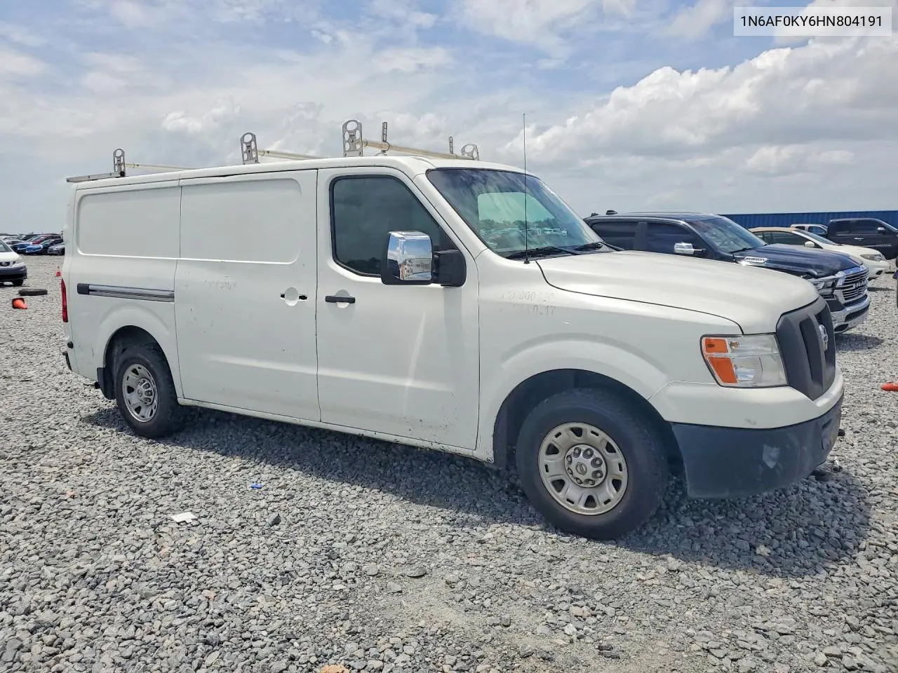 2017 Nissan Nv 2500 Hd Sv VIN: 1N6AF0KY6HN804191 Lot: 56110216