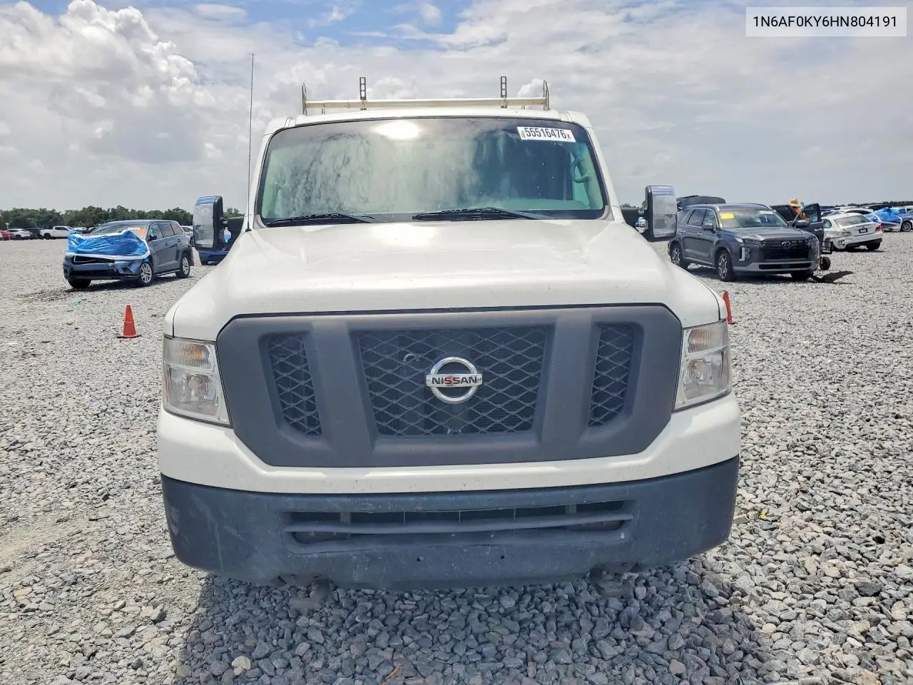 2017 Nissan Nv 2500 Hd Sv VIN: 1N6AF0KY6HN804191 Lot: 56110216
