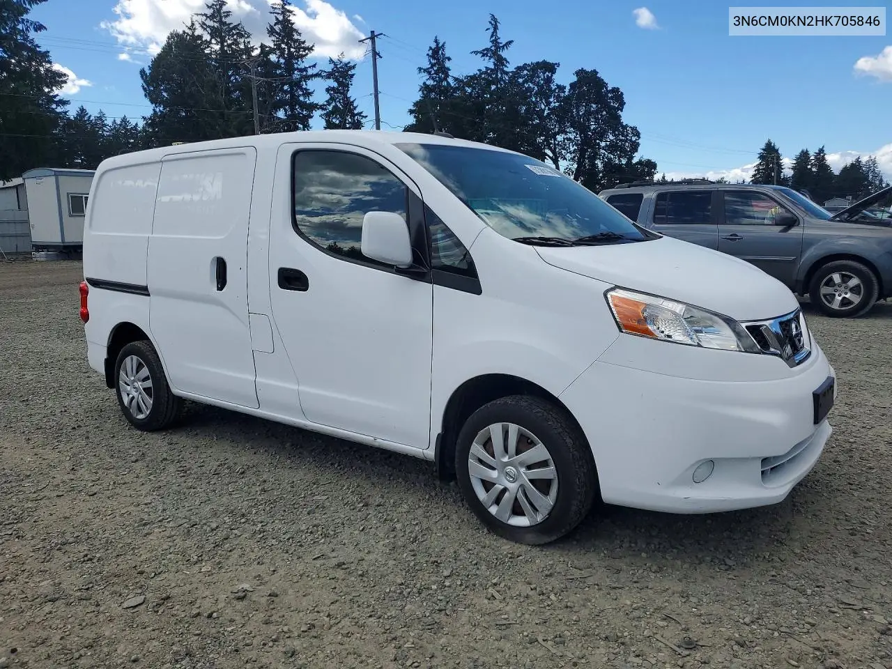 2017 Nissan Nv200 Sv VIN: 3N6CM0KN2HK705846 Lot: 57389166