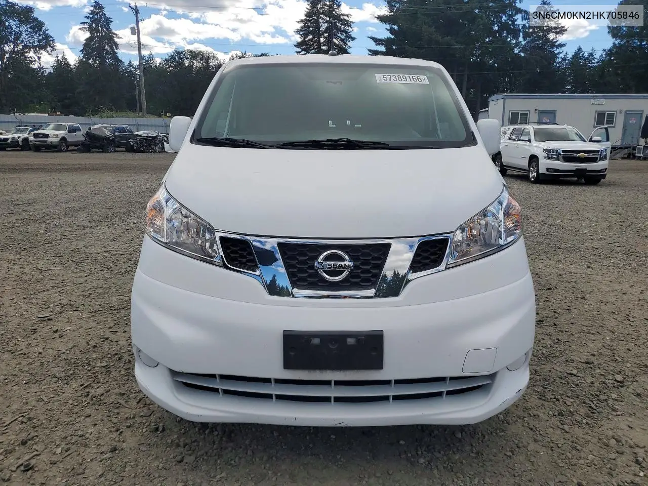 2017 Nissan Nv200 Sv VIN: 3N6CM0KN2HK705846 Lot: 57389166