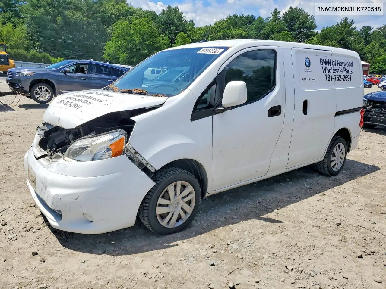 2017 Nissan Nv200 Delivery Van VIN: 3N6CM0KN3HK720548 Lot: 57591036