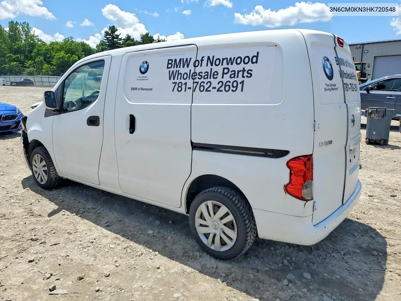 2017 Nissan Nv200 Delivery Van VIN: 3N6CM0KN3HK720548 Lot: 57591036