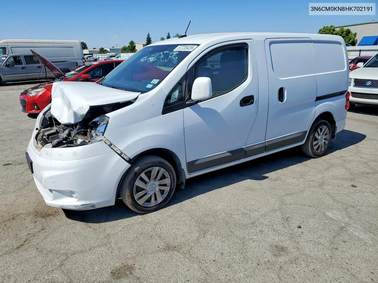 2017 Nissan Nv200 Sv VIN: 3N6CM0KN8HK702191 Lot: 57720426