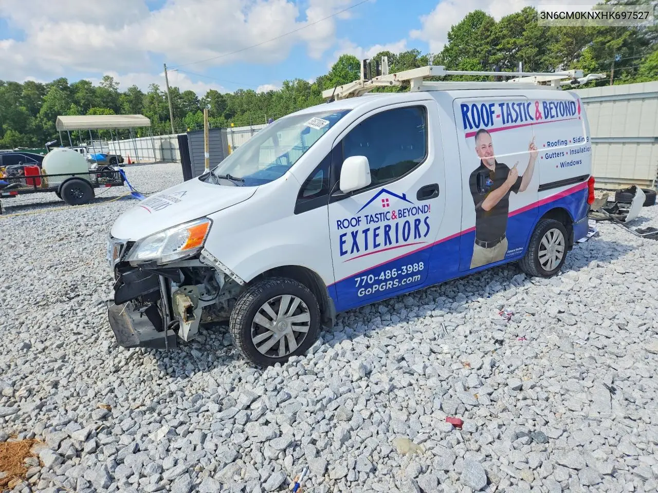 2017 Nissan Nv200 Sv VIN: 3N6CM0KNXHK697527 Lot: 58523006