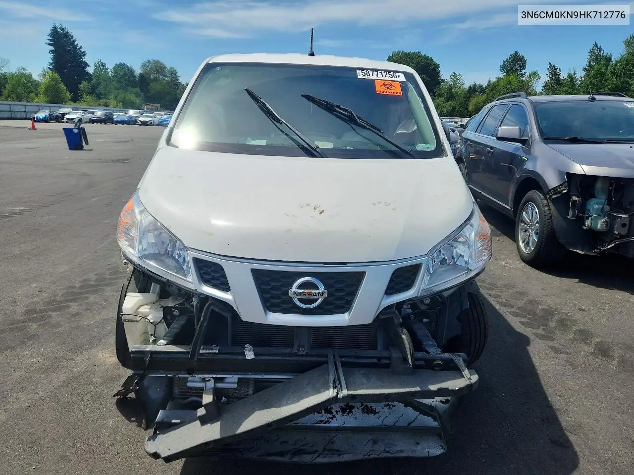 2017 Nissan Nv200 S VIN: 3N6CM0KN9HK712776 Lot: 58771256