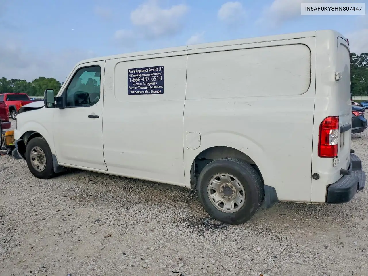 2017 Nissan Nv 3500 Hd Sl VIN: 1N6AF0KY8HN807447 Lot: 58936526
