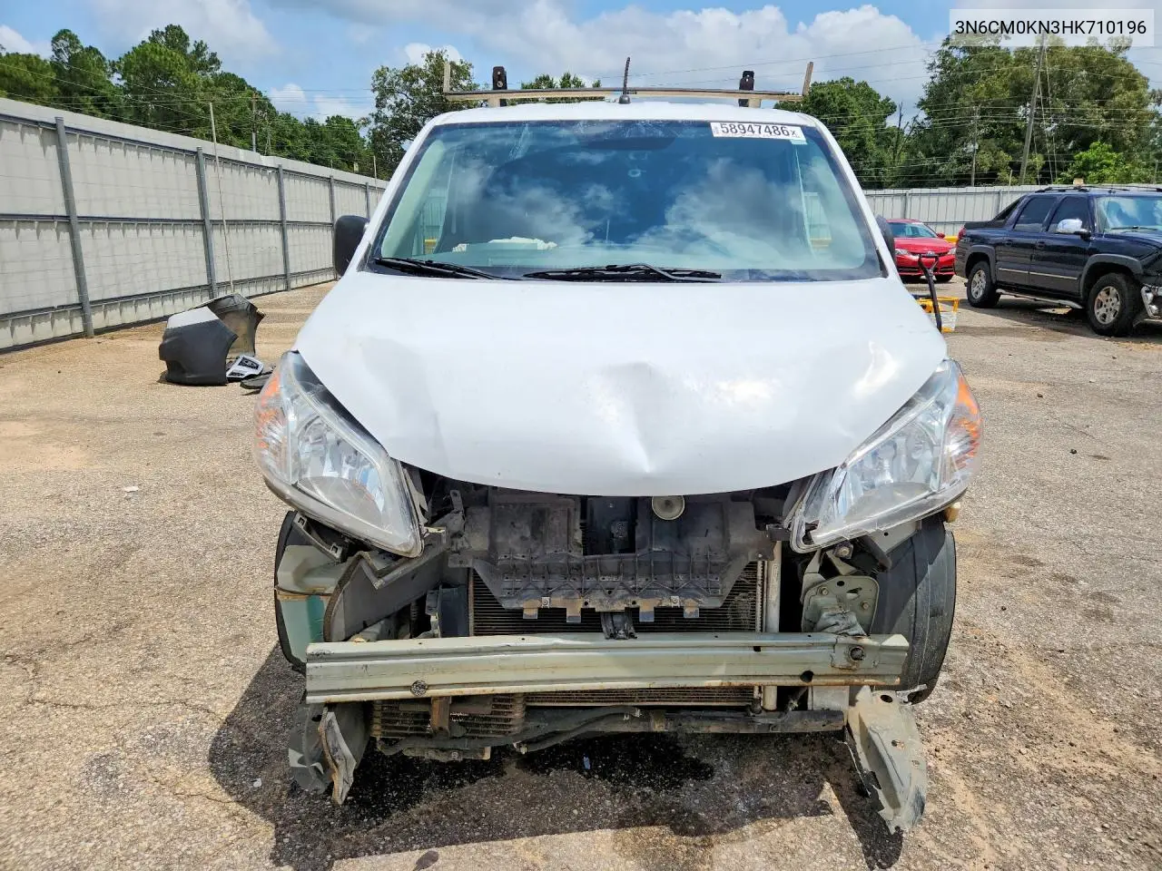 2017 Nissan Nv200 S VIN: 3N6CM0KN3HK710196 Lot: 58947486