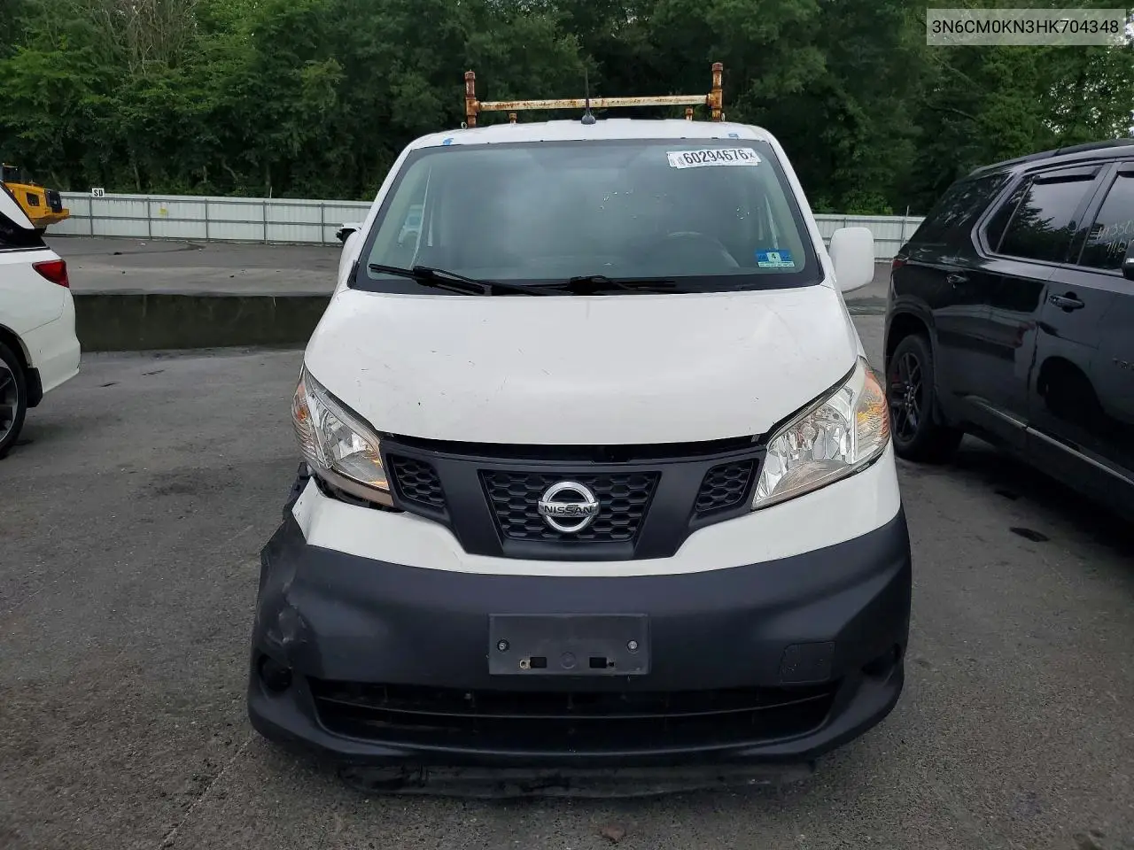 2017 Nissan Nv200 Delivery Van VIN: 3N6CM0KN3HK704348 Lot: 60294676