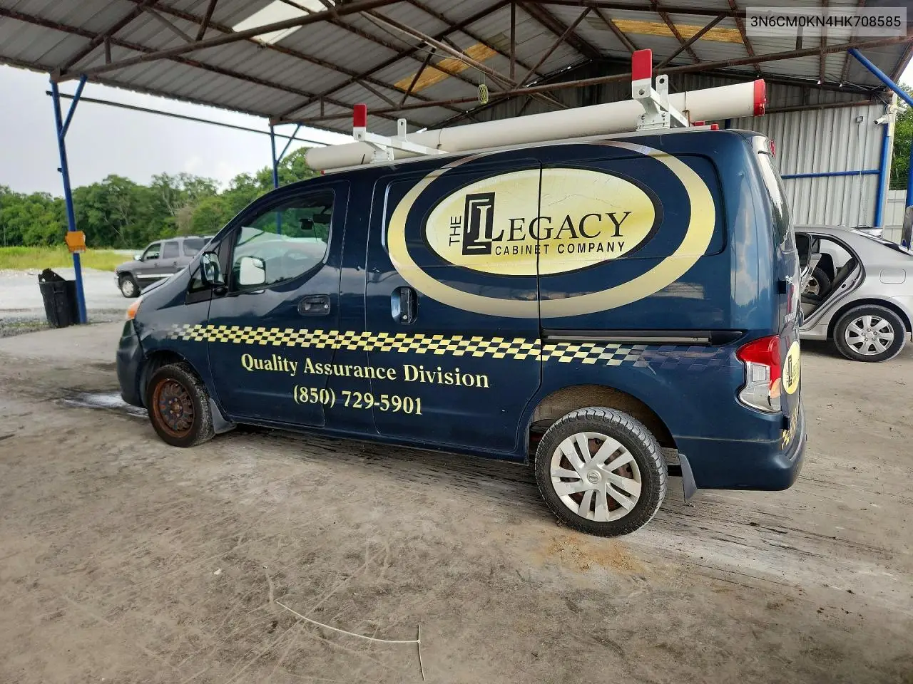 2017 Nissan Nv200 Sv VIN: 3N6CM0KN4HK708585 Lot: 61500856
