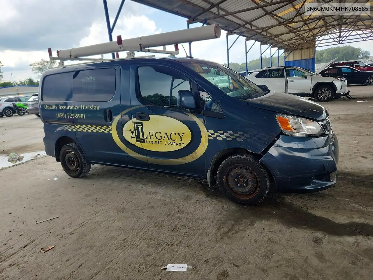 2017 Nissan Nv200 Sv VIN: 3N6CM0KN4HK708585 Lot: 61500856