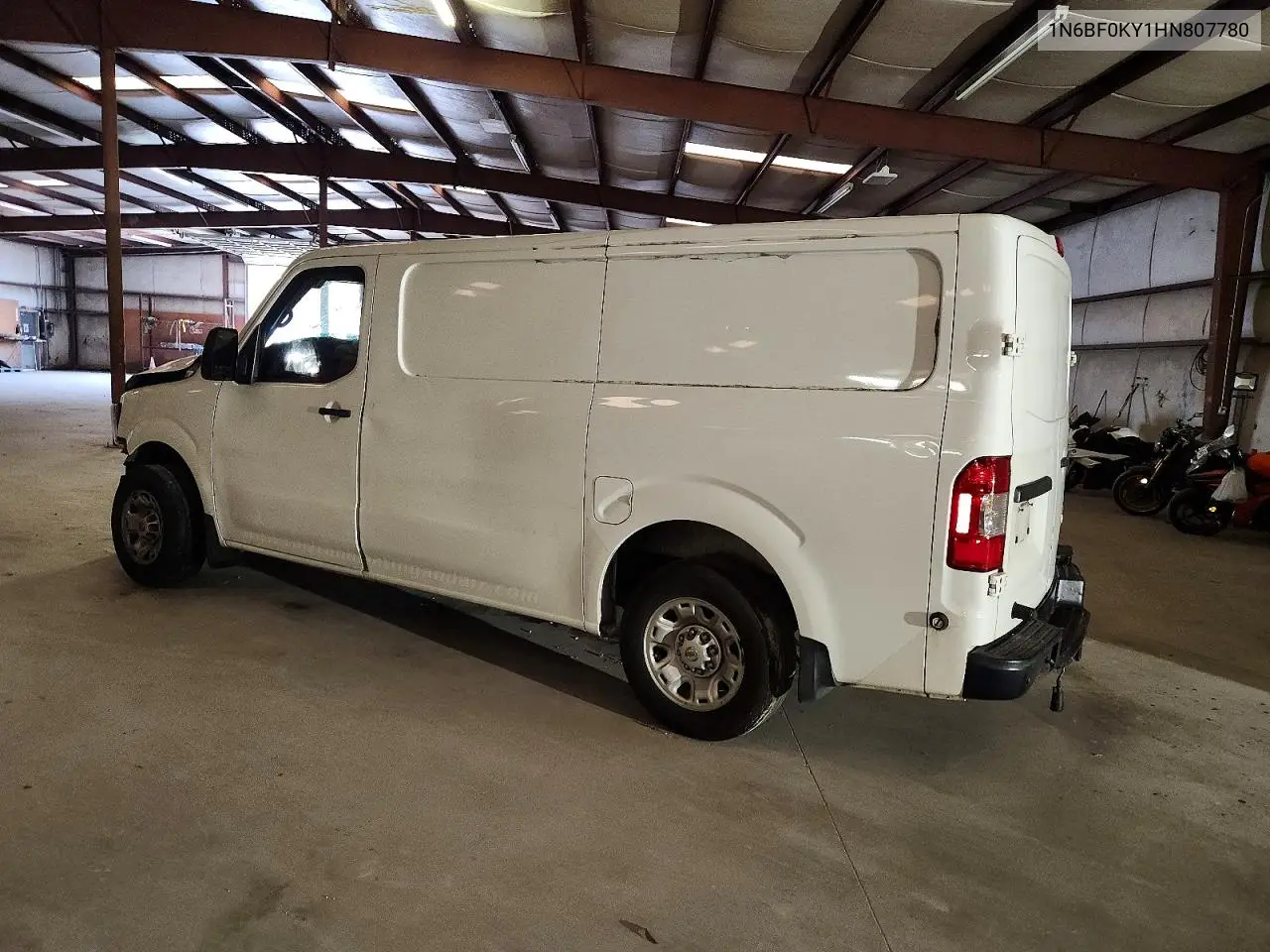 2017 Nissan Nv 1500 Delivery Van VIN: 1N6BF0KY1HN807780 Lot: 72121625