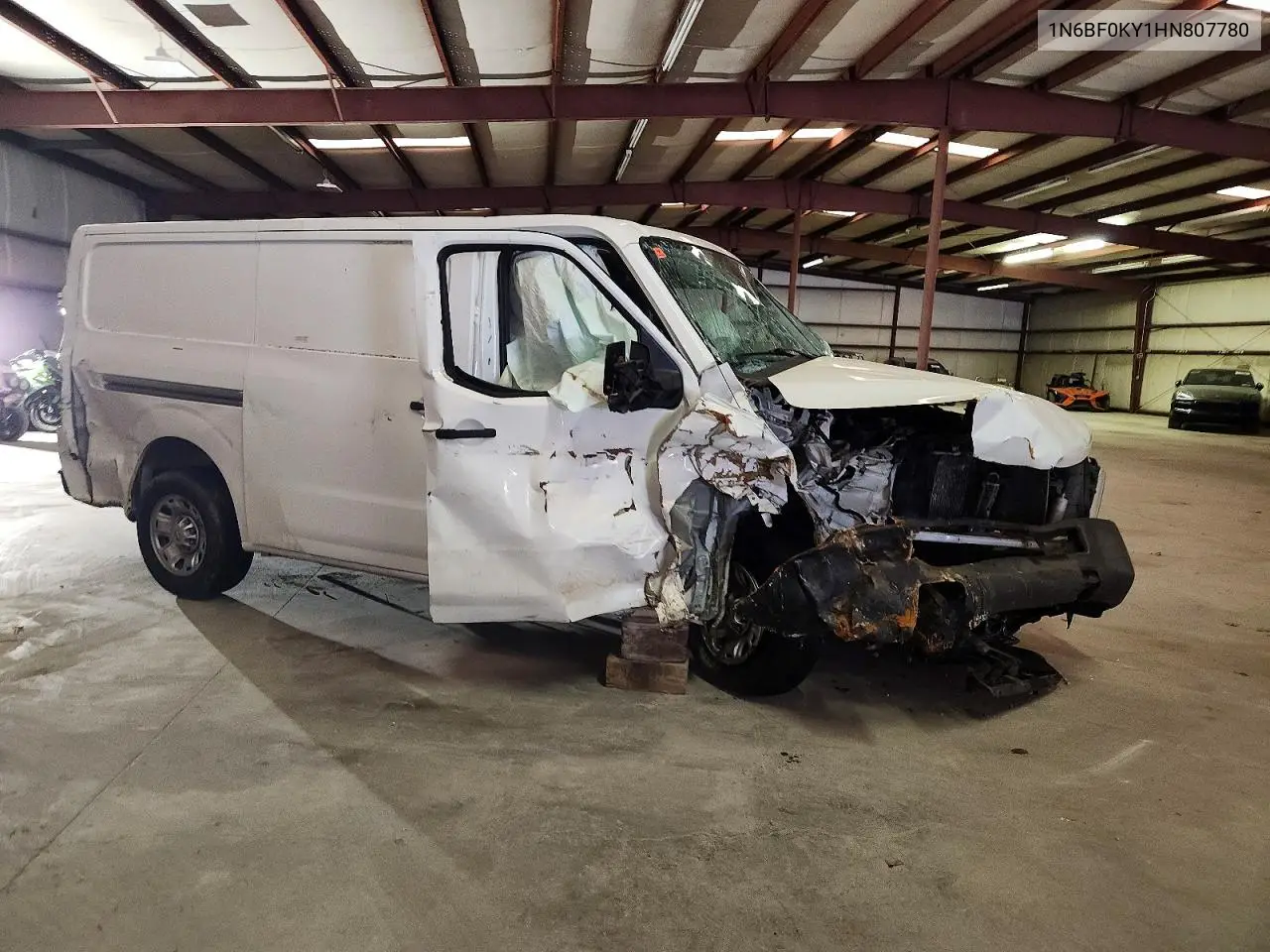 2017 Nissan Nv 1500 Delivery Van VIN: 1N6BF0KY1HN807780 Lot: 72121625