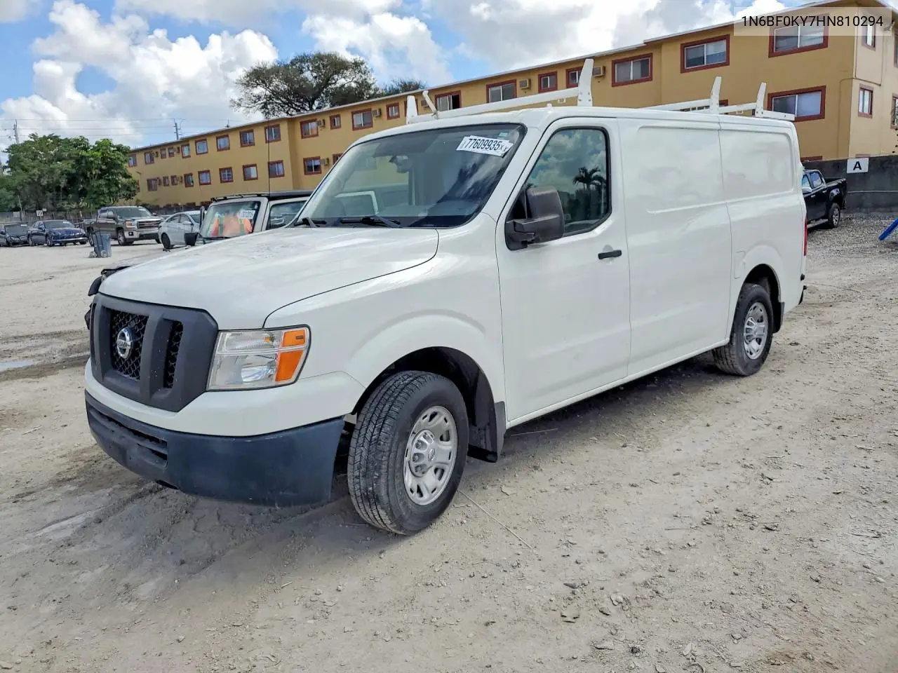 2017 Nissan Nv 1500 S