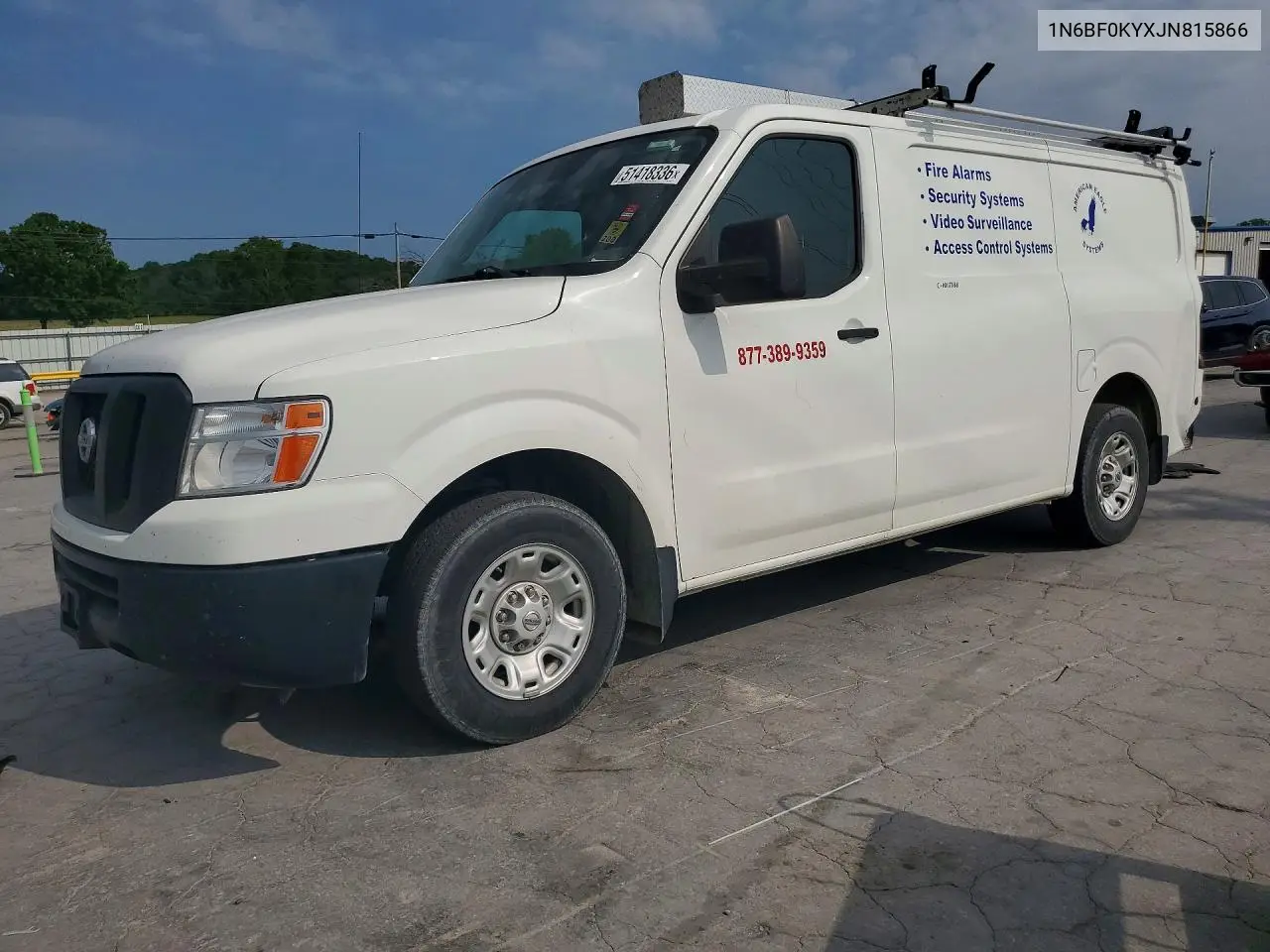 2018 Nissan Nv 2500 Hd Sv