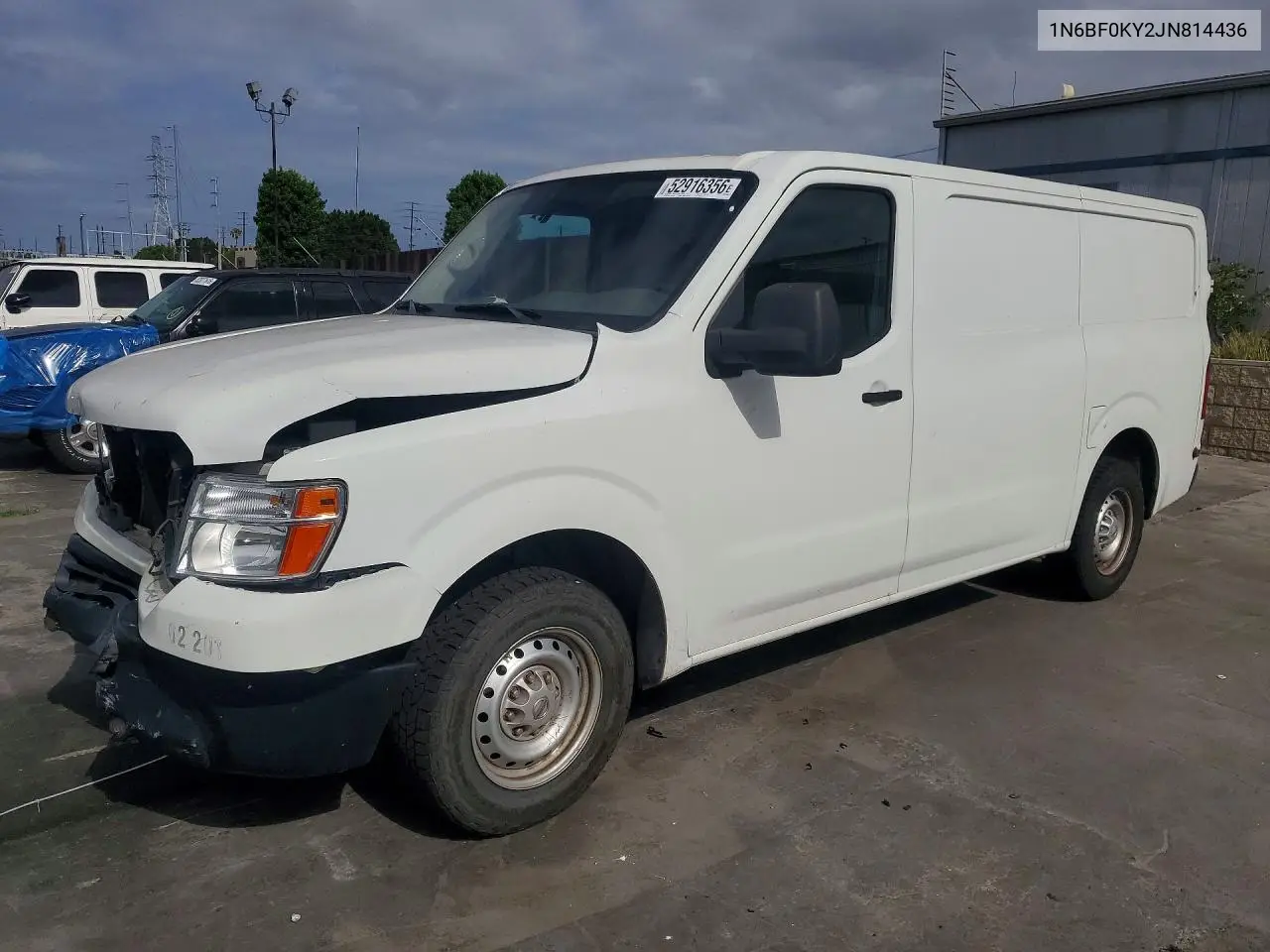 2018 Nissan Nv 2500 Delivery Van VIN: 1N6BF0KY2JN814436 Lot: 52916356
