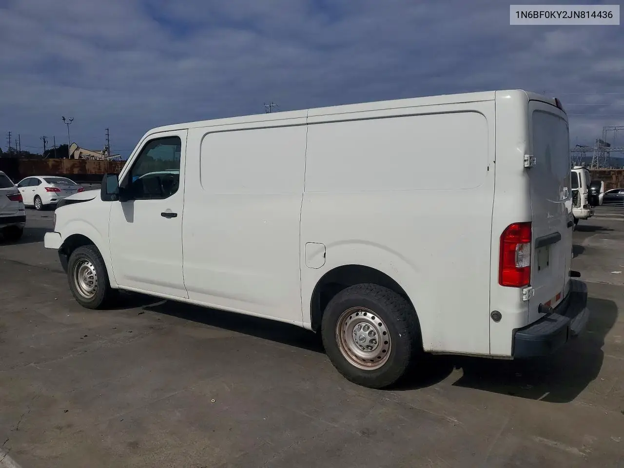 2018 Nissan Nv 2500 Delivery Van VIN: 1N6BF0KY2JN814436 Lot: 52916356