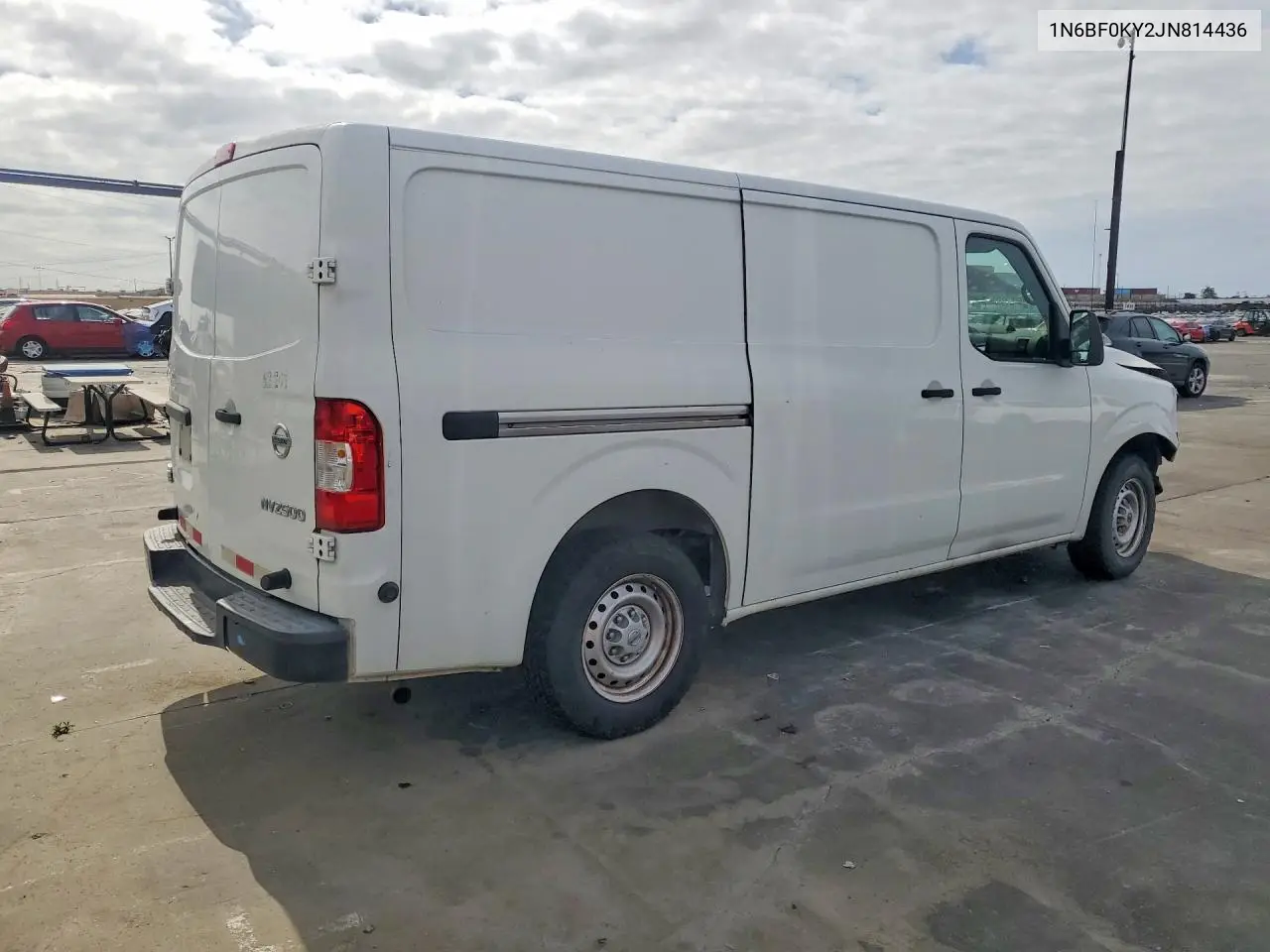 2018 Nissan Nv 2500 Delivery Van VIN: 1N6BF0KY2JN814436 Lot: 52916356
