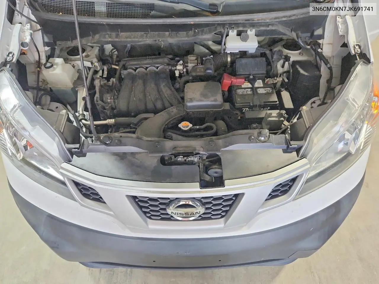 2018 Nissan Nv200 Delivery Van VIN: 3N6CM0KN7JK691741 Lot: 53831816