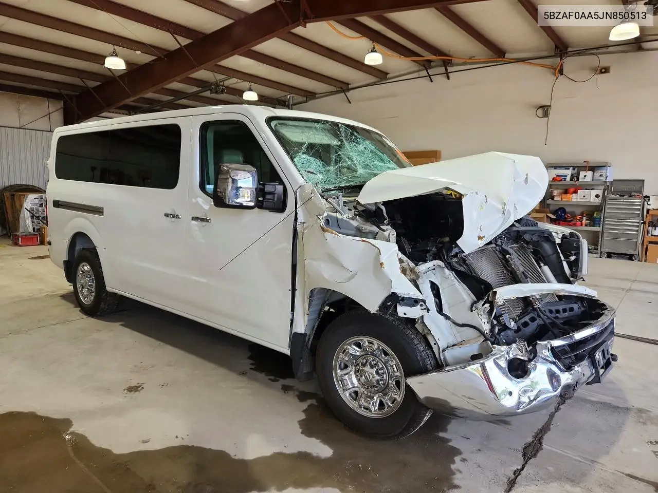 2018 Nissan Nv 3500 Hd Sl VIN: 5BZAF0AA5JN850513 Lot: 57816136
