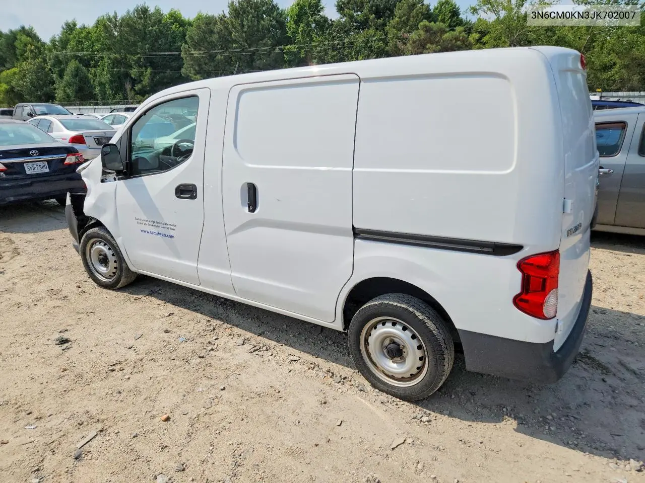 2018 Nissan Nv200 Delivery Van VIN: 3N6CM0KN3JK702007 Lot: 58256806