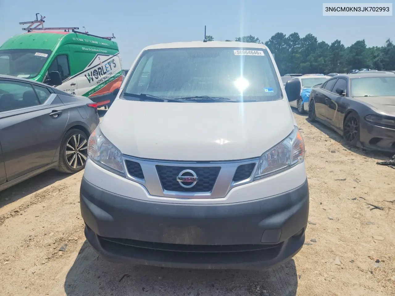 2018 Nissan Nv200 Delivery Van VIN: 3N6CM0KN3JK702993 Lot: 58964646