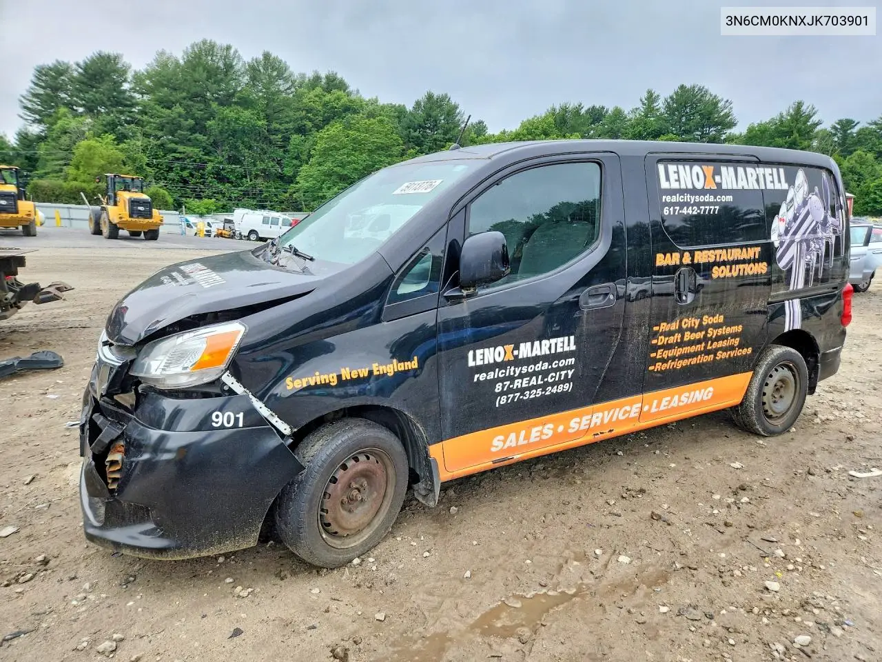 2018 Nissan Nv200 VIN: 3N6CM0KNXJK703901 Lot: 59113776