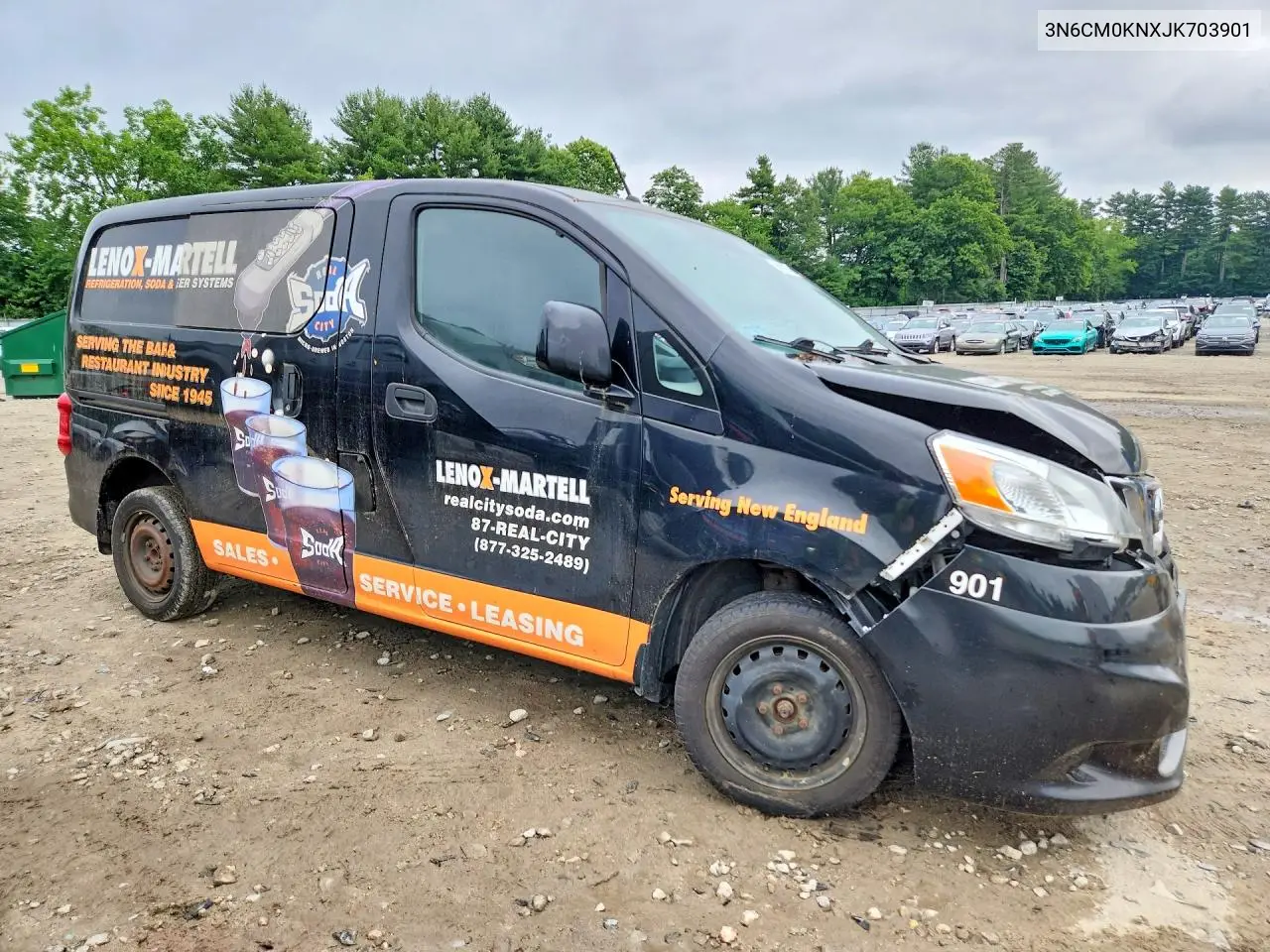 2018 Nissan Nv200 VIN: 3N6CM0KNXJK703901 Lot: 59113776