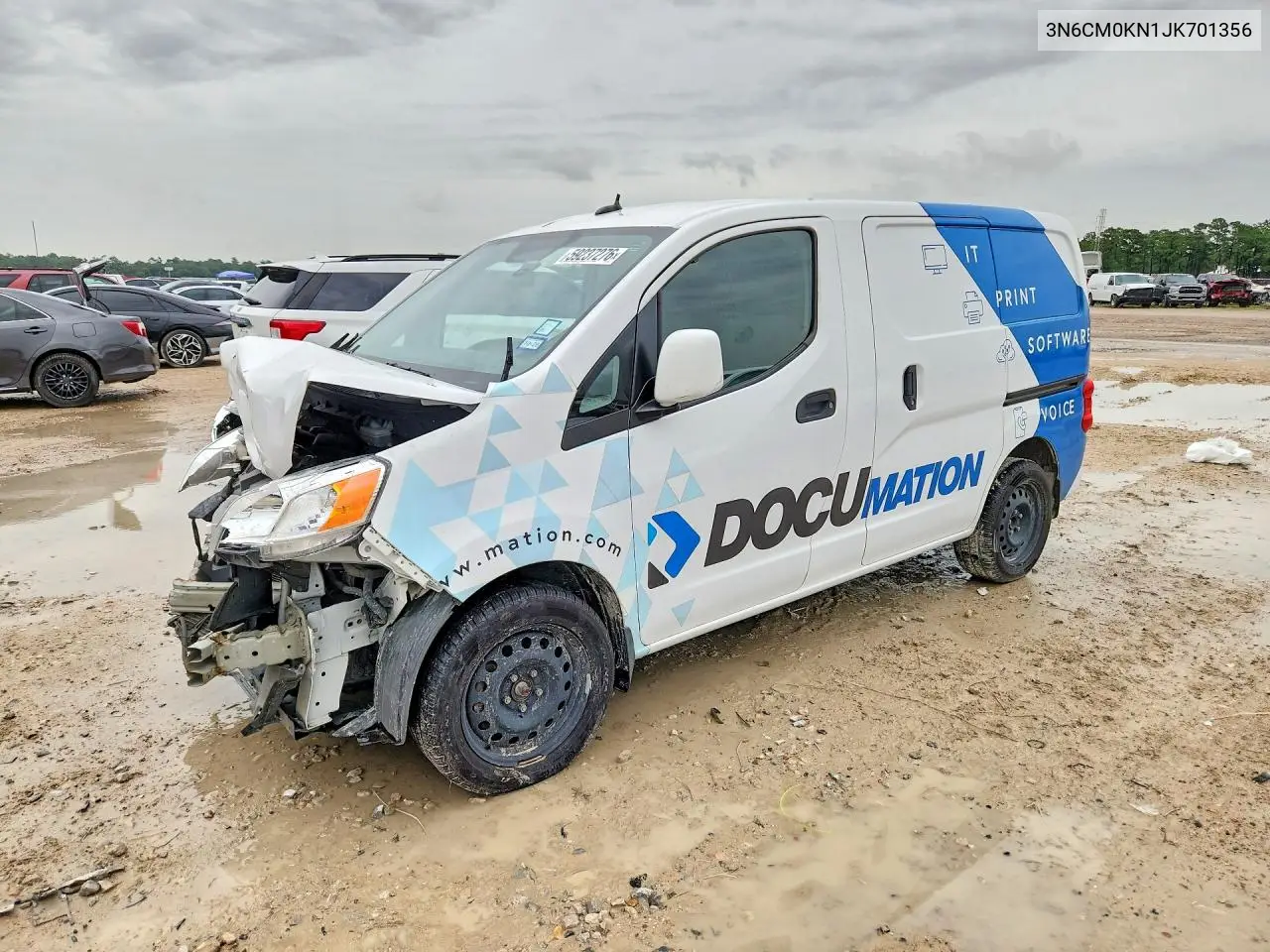 2018 Nissan Nv200 Sv VIN: 3N6CM0KN1JK701356 Lot: 59237276