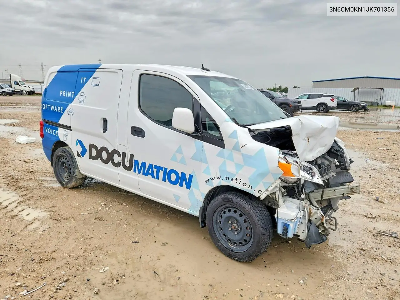 2018 Nissan Nv200 Sv VIN: 3N6CM0KN1JK701356 Lot: 59237276