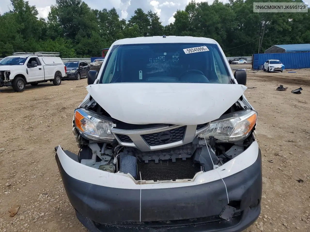 2018 Nissan Nv200 S VIN: 3N6CM0KN1JK695123 Lot: 59345996