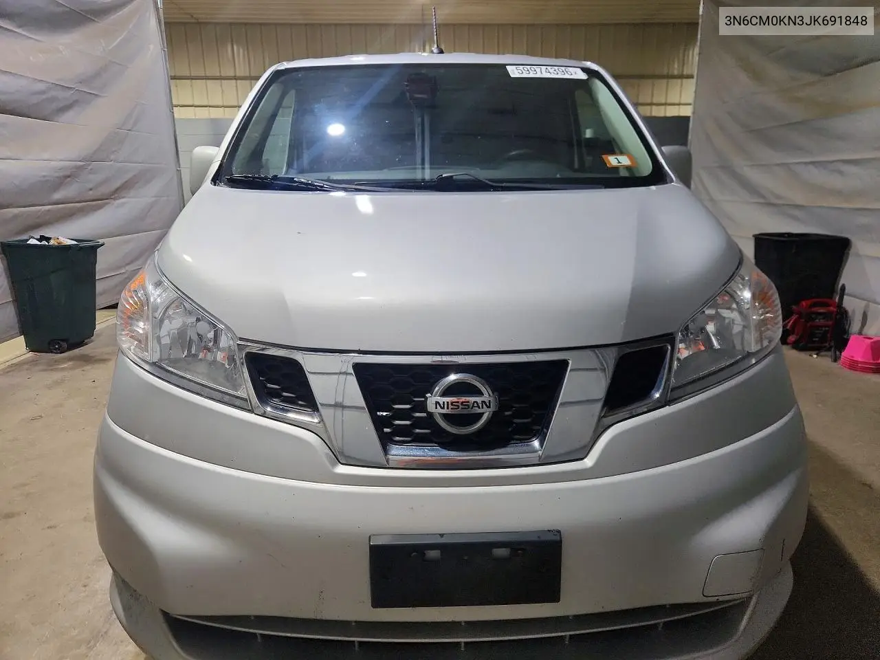 2018 Nissan Nv VIN: 3N6CM0KN3JK691848 Lot: 59974396