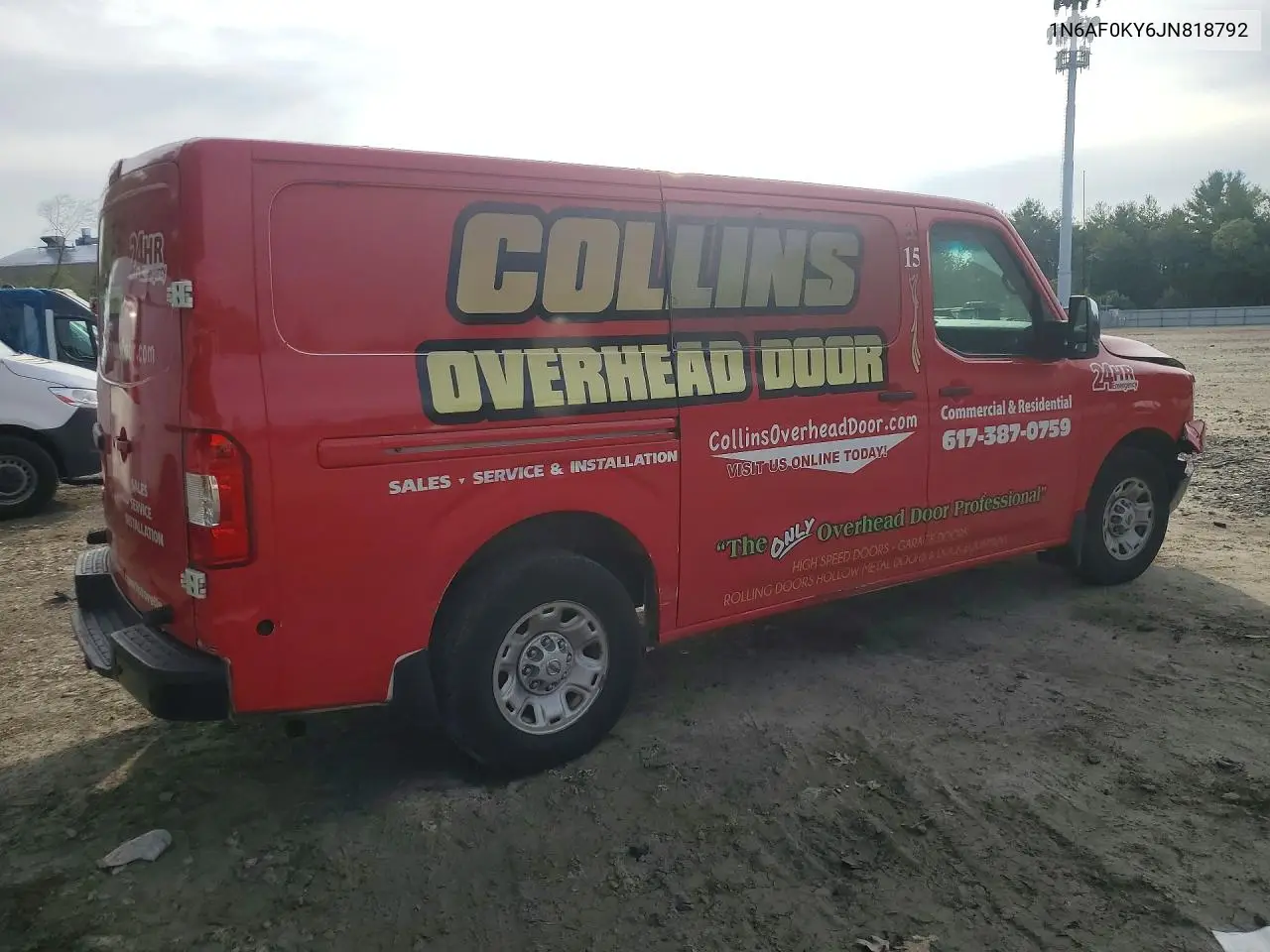 2018 Nissan Nv 3500 Hd Sv VIN: 1N6AF0KY6JN818792 Lot: 60232846