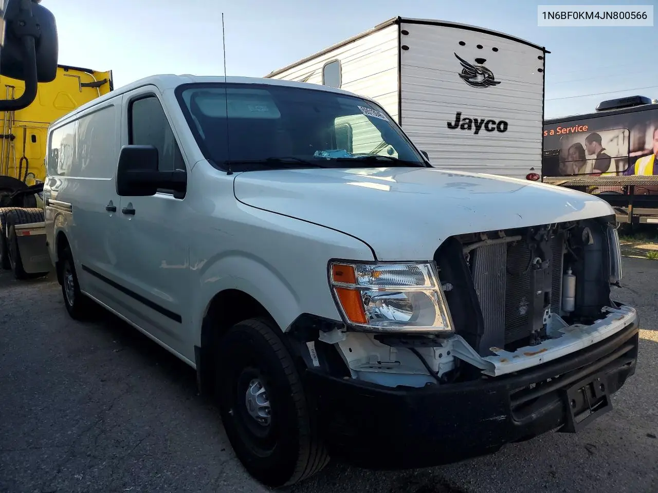 2018 Nissan Nv 1500 Sv VIN: 1N6BF0KM4JN800566 Lot: 60513046
