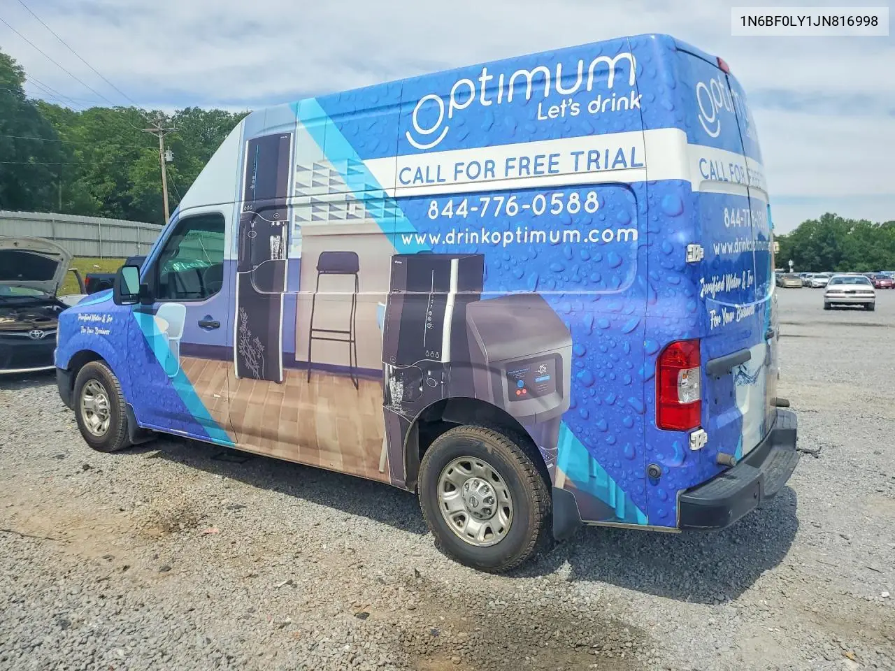 2018 Nissan Nv 2500 Hd Sv VIN: 1N6BF0LY1JN816998 Lot: 60524516