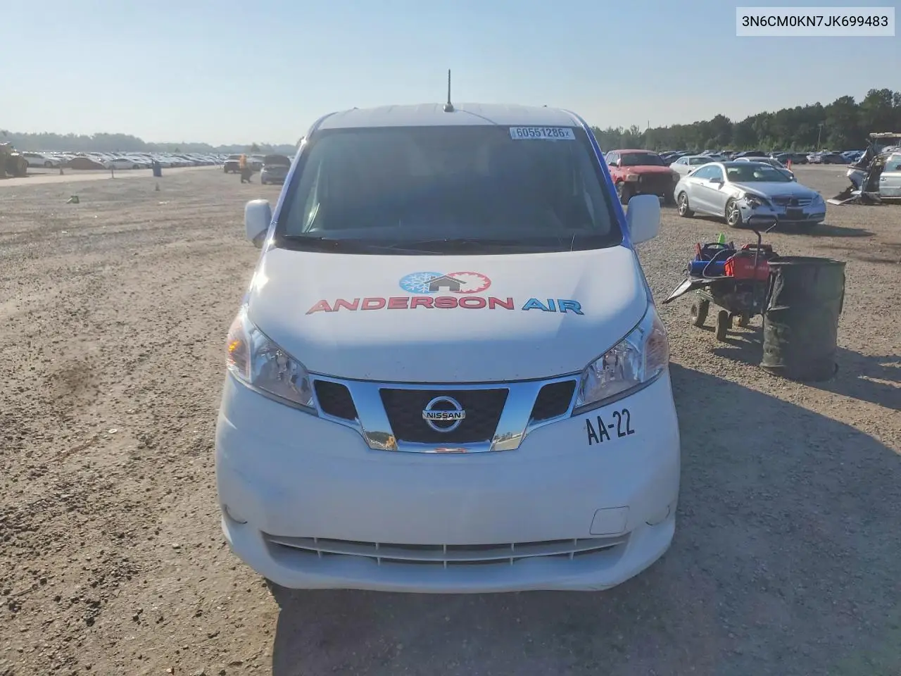 2018 Nissan Nv200 Sv VIN: 3N6CM0KN7JK699483 Lot: 60551286