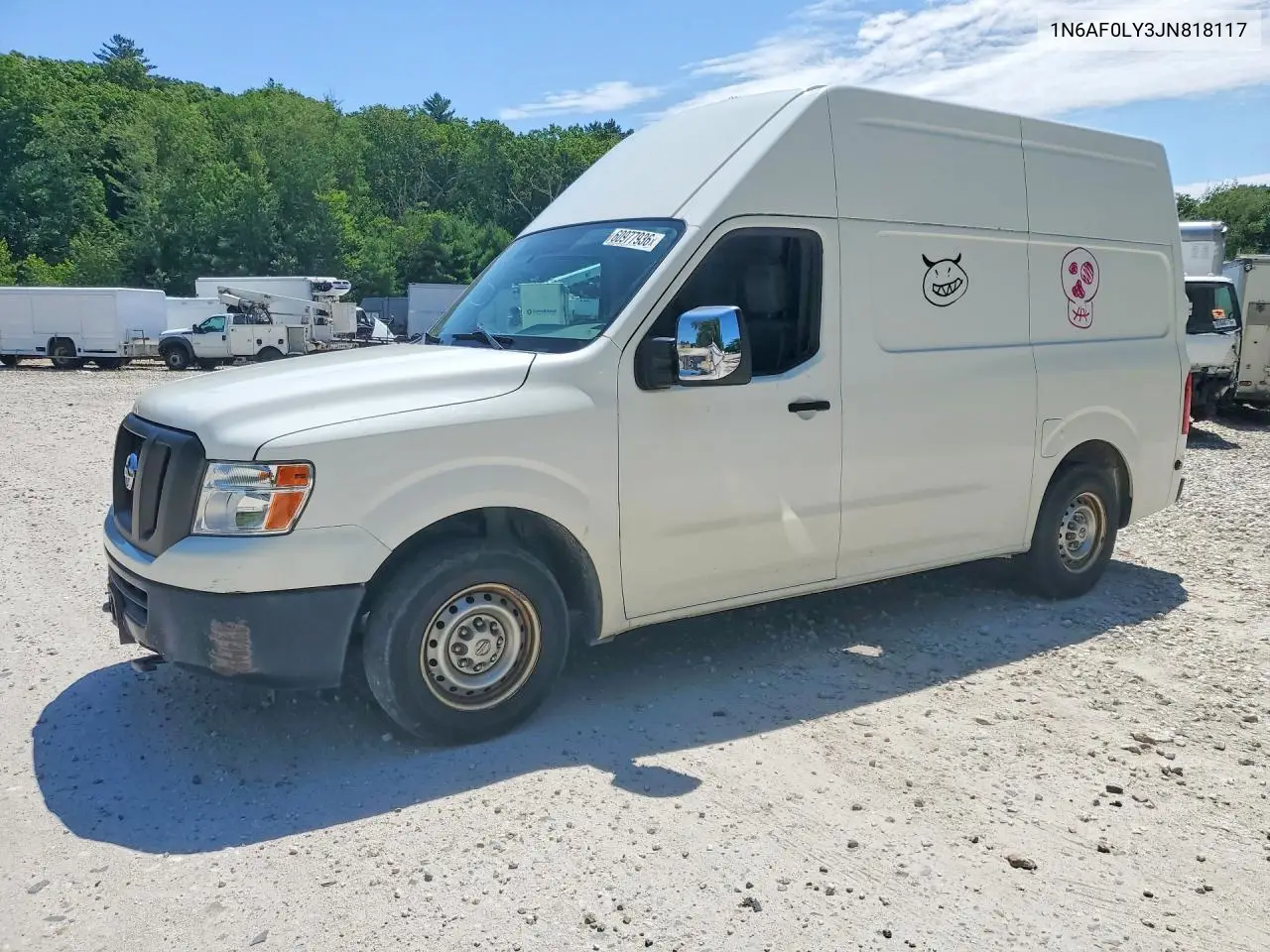 2018 Nissan Nv 2500 Hd S VIN: 1N6AF0LY3JN818117 Lot: 60977936