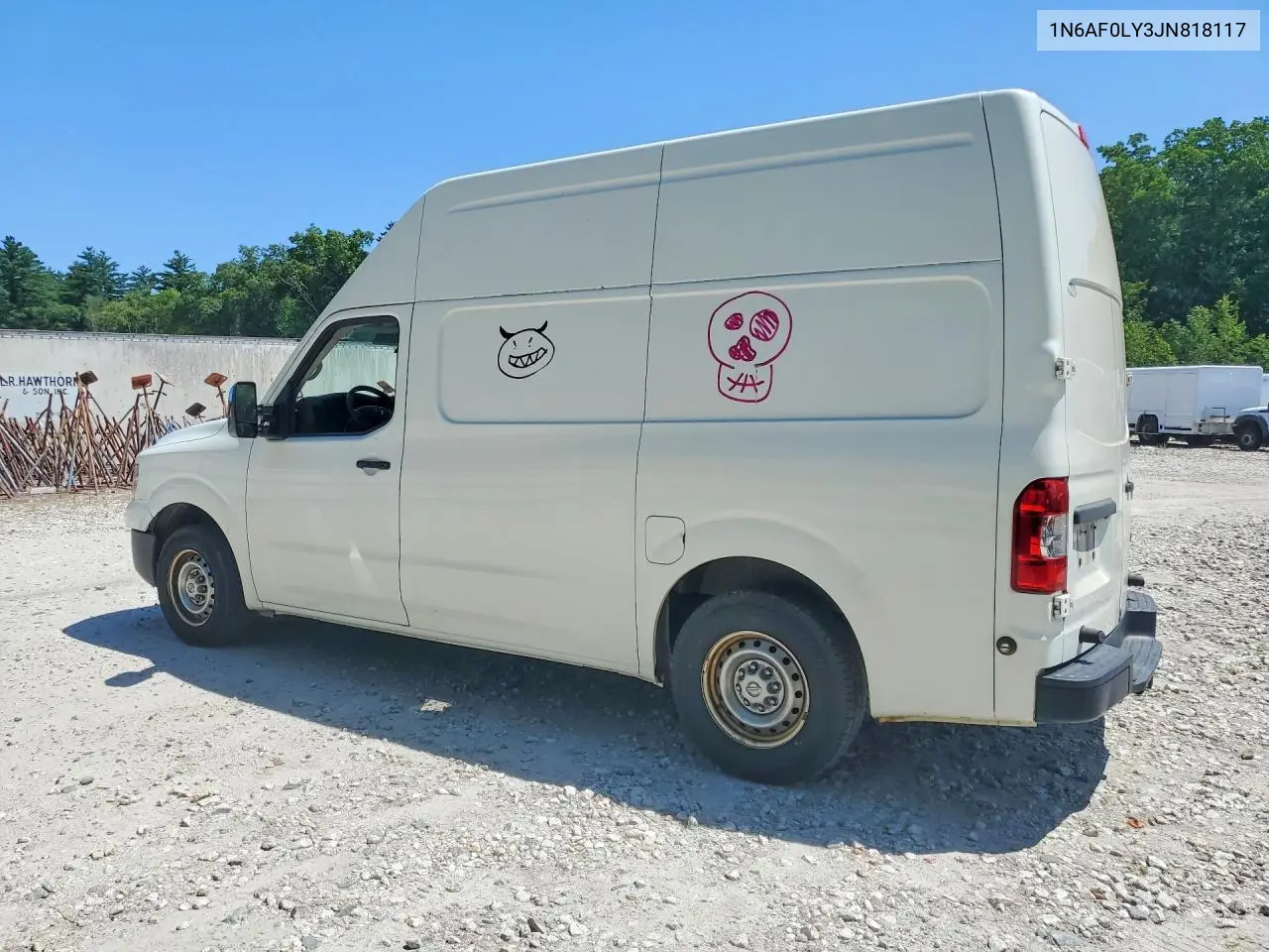 2018 Nissan Nv 2500 Hd S VIN: 1N6AF0LY3JN818117 Lot: 60977936