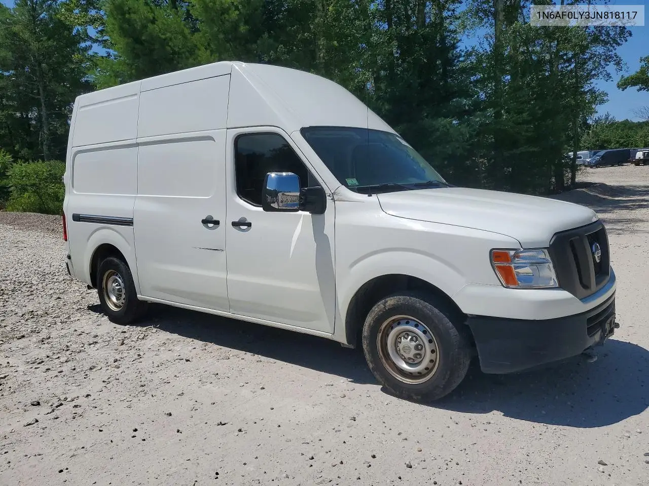 2018 Nissan Nv 2500 Hd S VIN: 1N6AF0LY3JN818117 Lot: 60977936