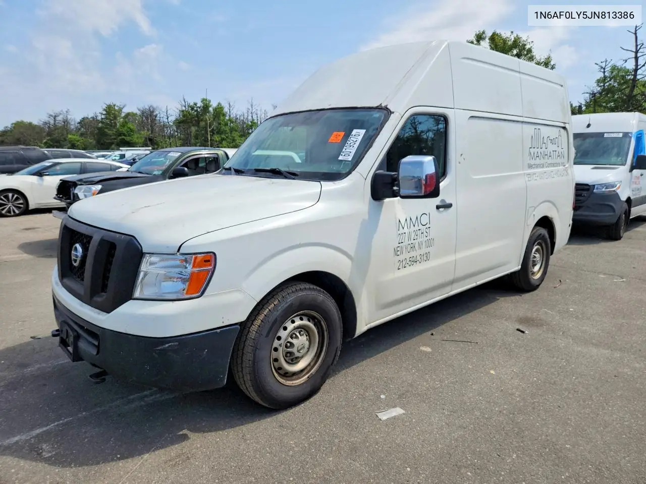 2018 Nissan Nv 3500 Hd S VIN: 1N6AF0LY5JN813386 Lot: 62356766