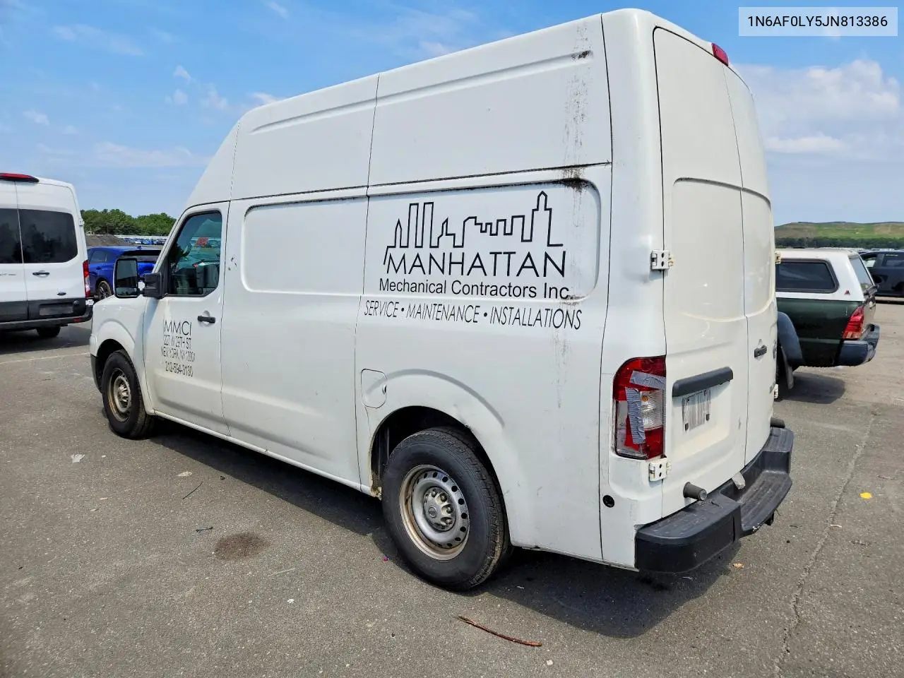 2018 Nissan Nv 3500 Hd S VIN: 1N6AF0LY5JN813386 Lot: 62356766