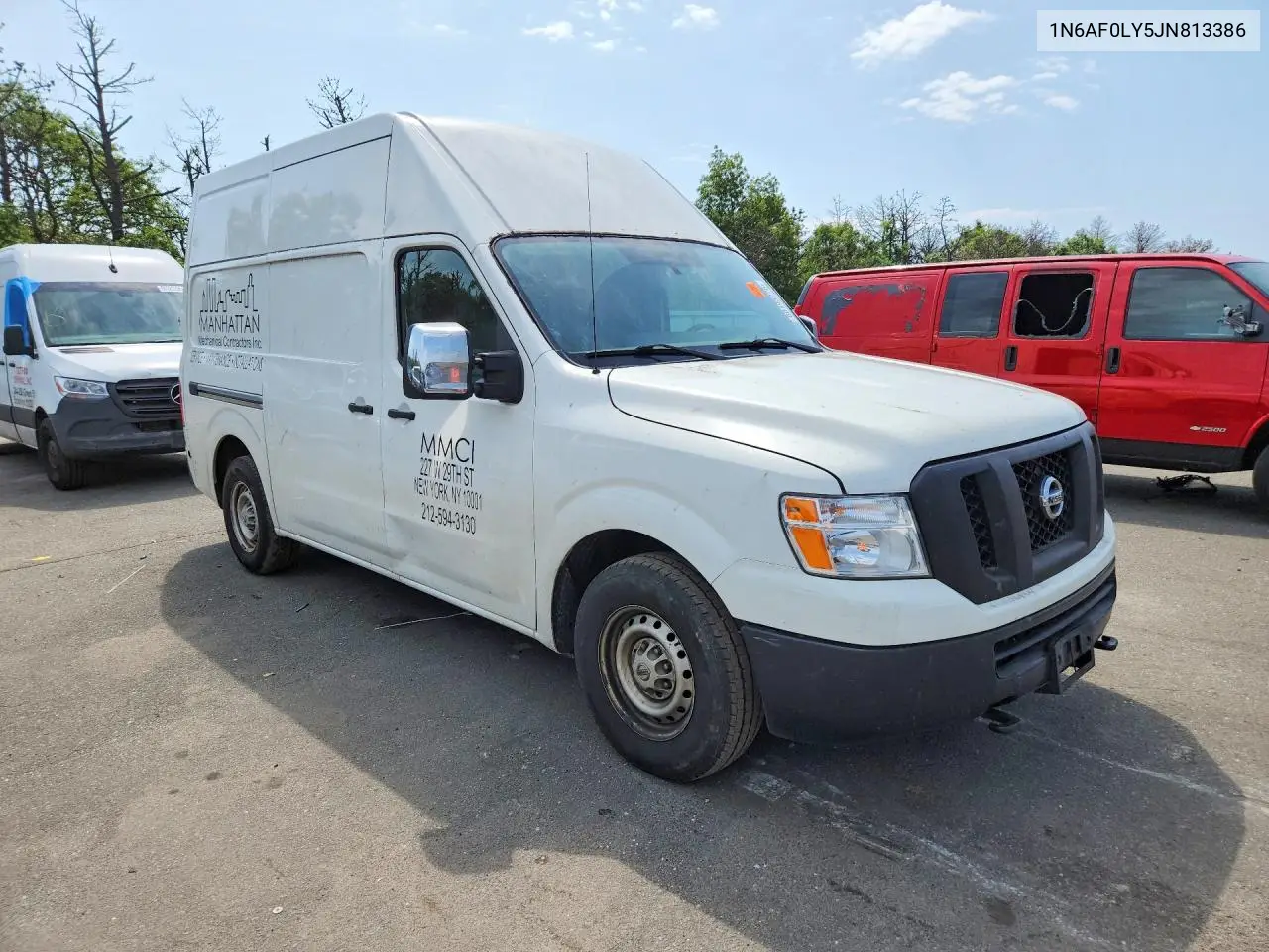 2018 Nissan Nv 3500 Hd S VIN: 1N6AF0LY5JN813386 Lot: 62356766