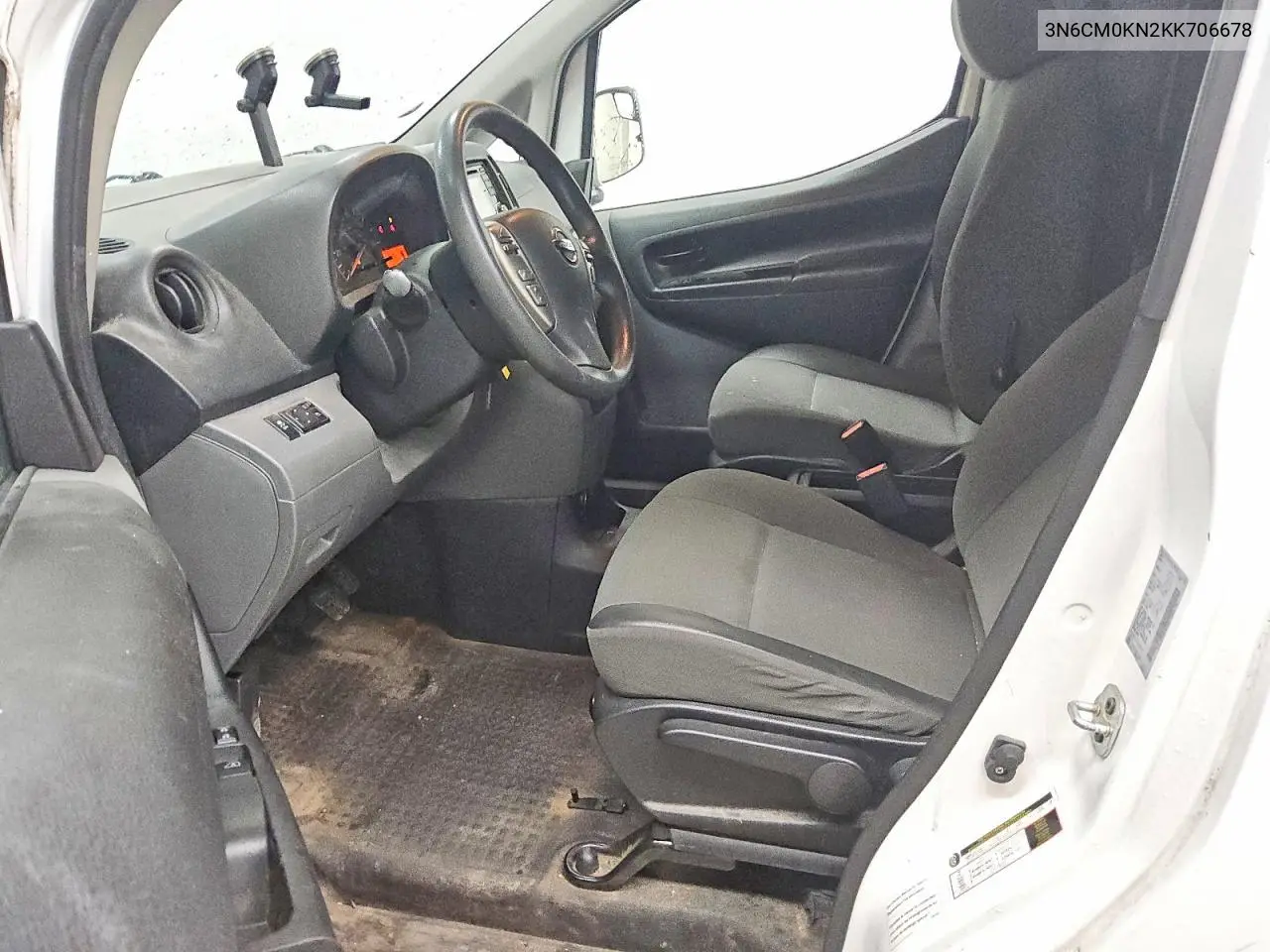 2019 Nissan Nv200 Sv VIN: 3N6CM0KN2KK706678 Lot: 49425416