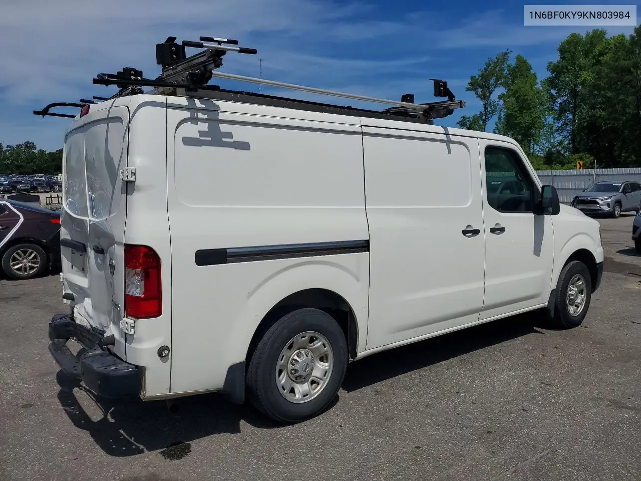 2019 Nissan Nv 2500 Hd S VIN: 1N6BF0KY9KN803984 Lot: 53001756