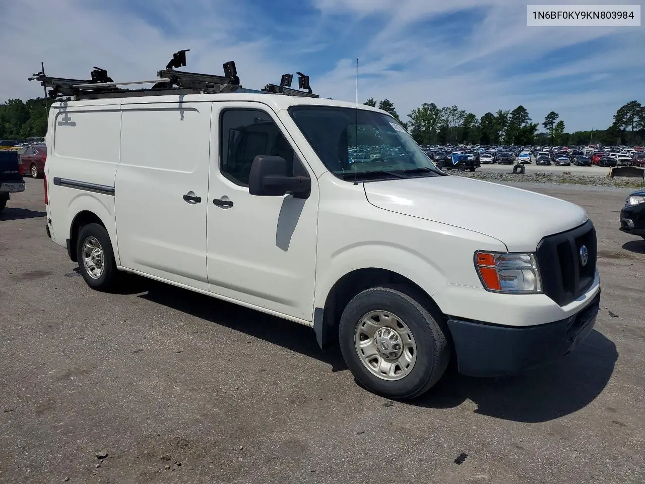 2019 Nissan Nv 2500 Hd S VIN: 1N6BF0KY9KN803984 Lot: 53001756