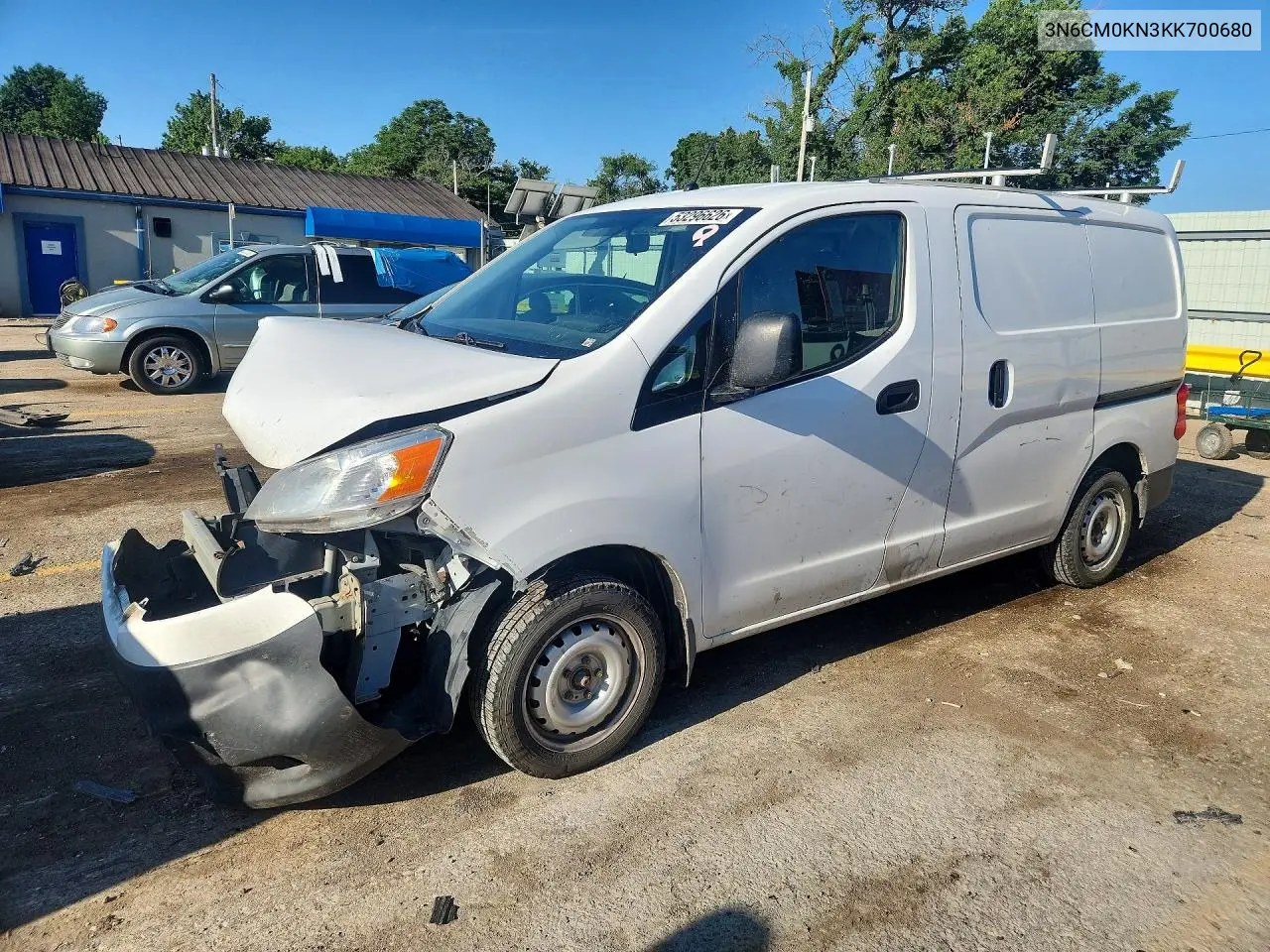 2019 Nissan Nv200 S VIN: 3N6CM0KN3KK700680 Lot: 53296626