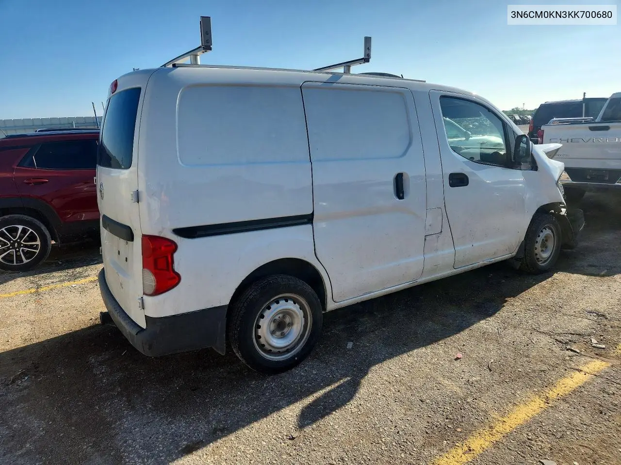 2019 Nissan Nv200 S VIN: 3N6CM0KN3KK700680 Lot: 53296626